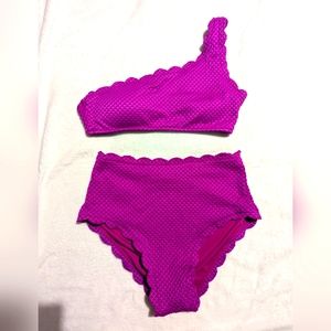 Magenta 2 Piece Bikini